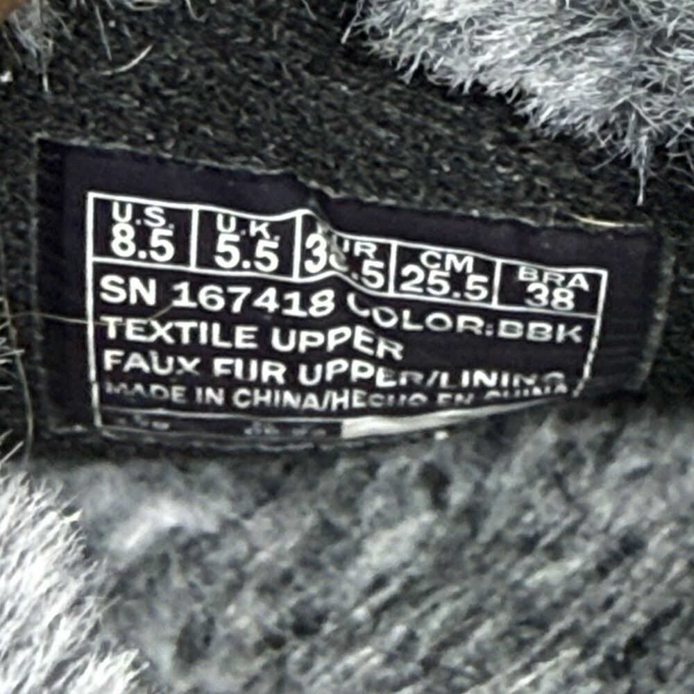 Skechers Women’s Shindigs Forever Reel Mules Women’s 8.5 Black Faux Fur - Picture 10 of 10